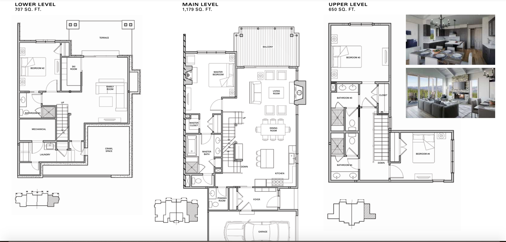 Floor Plan for Wildwood Luxury Chalet